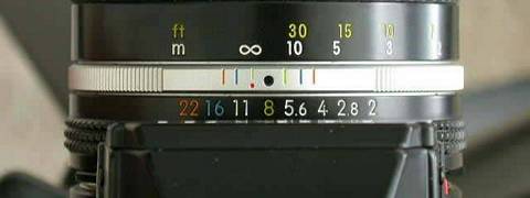 85mm Objektiv, Blende 8